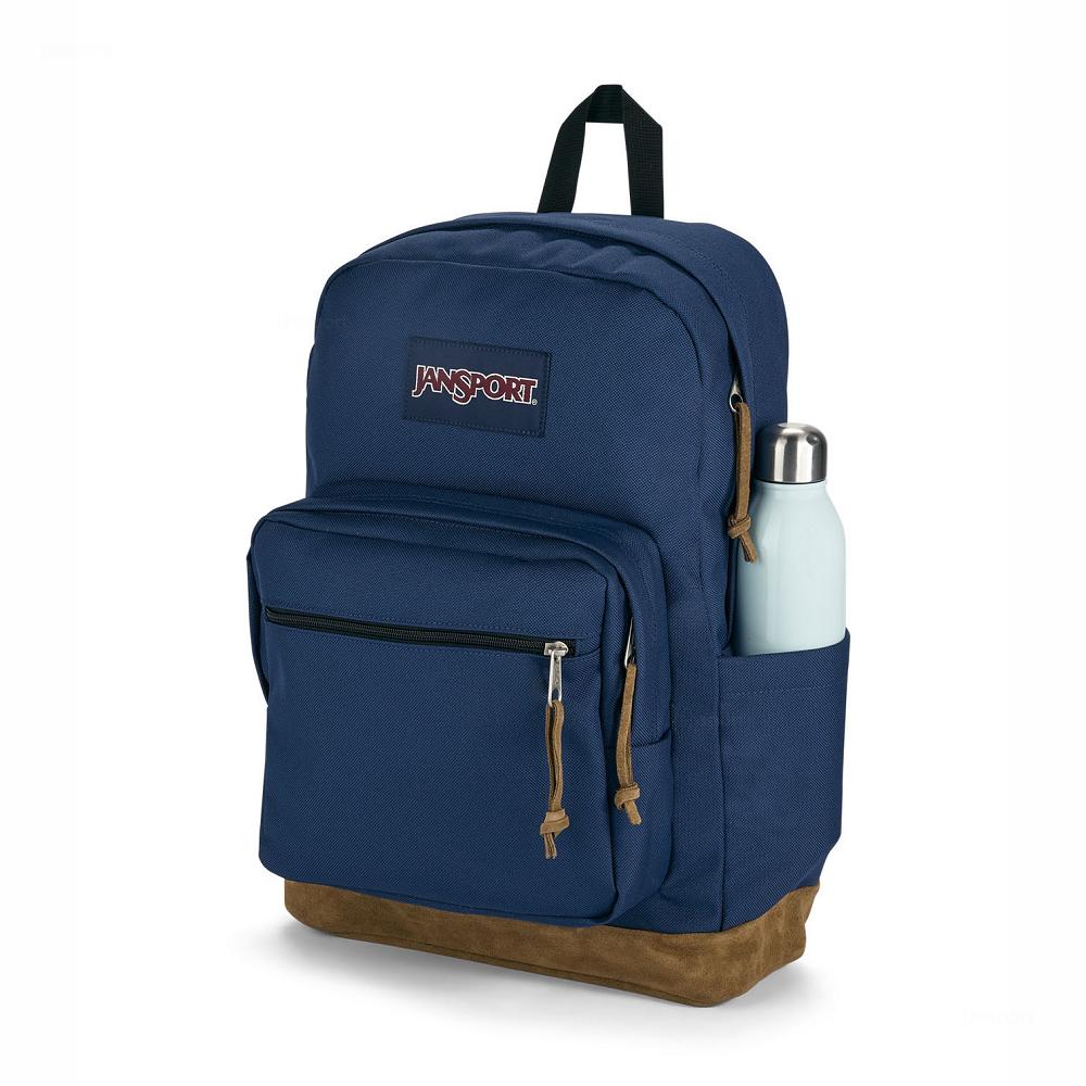 Navy JanSport Right Pack Laptop Backpacks | US_JS582