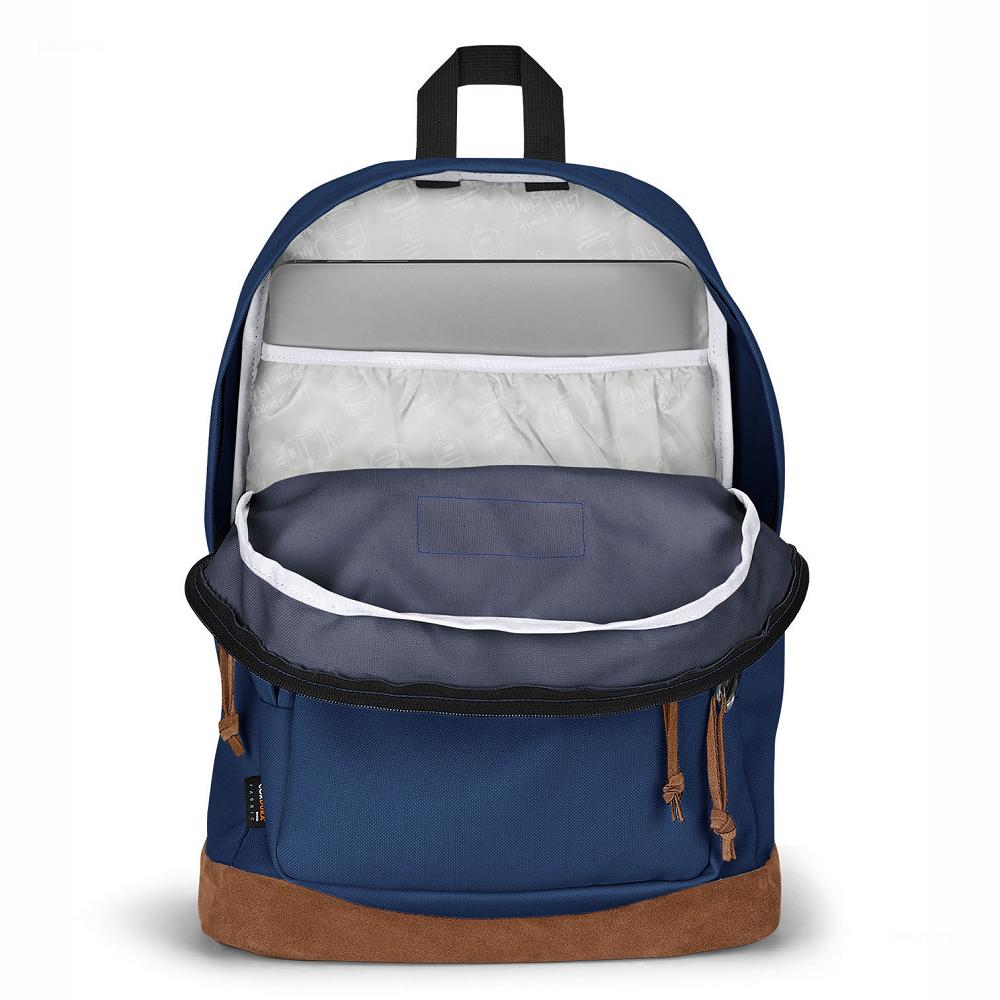 Navy JanSport Right Pack Laptop Backpacks | US_JS582