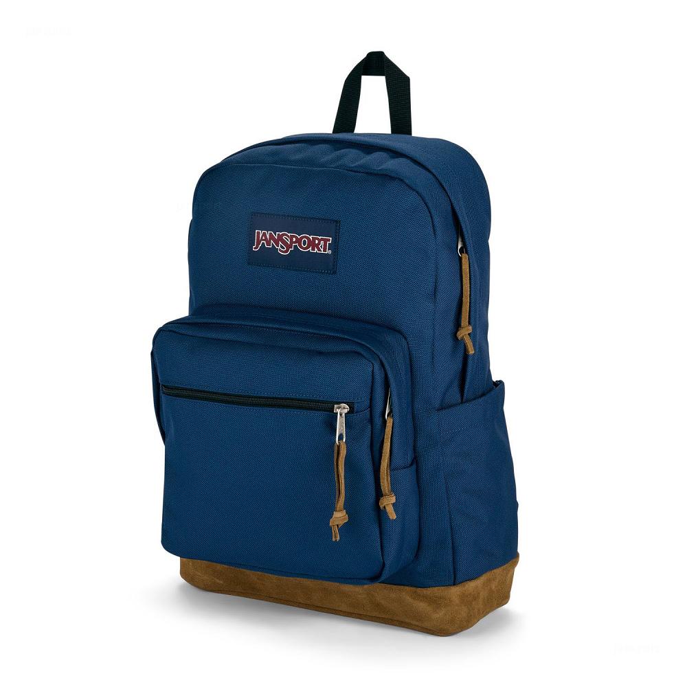 Navy JanSport Right Pack School Backpacks | US_JS394