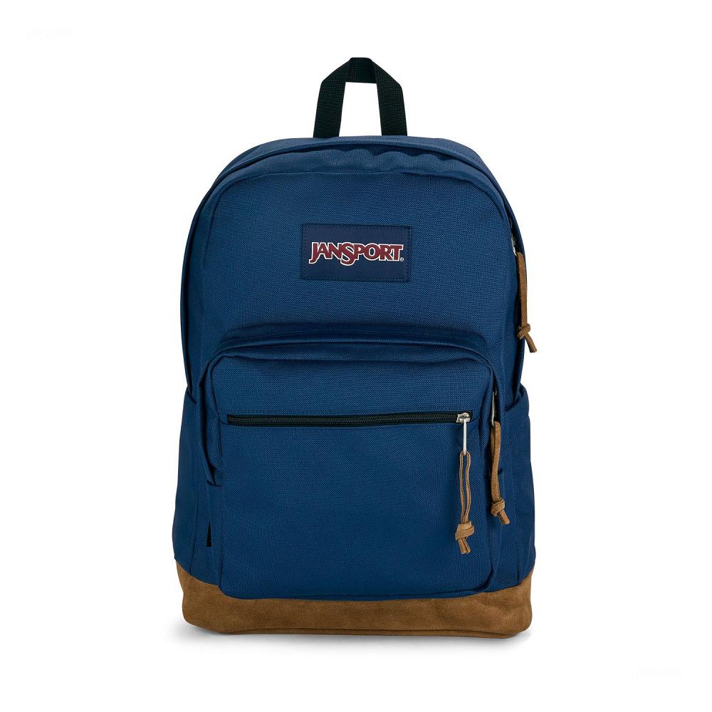 Navy JanSport Right Pack School Backpacks | US_JS394