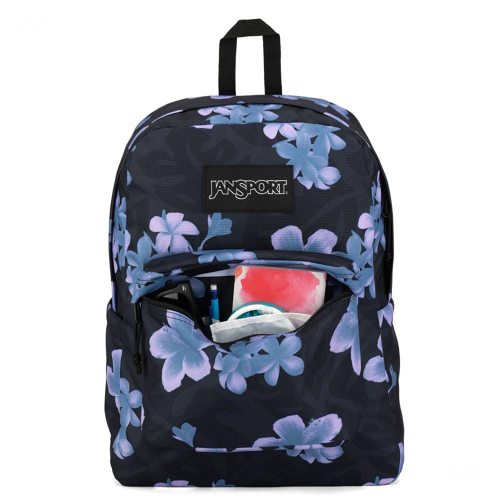 Navy JanSport SuperBreak® Plus Laptop Backpacks | US_JS261