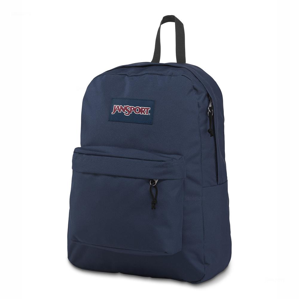 Navy JanSport SuperBreak® School Backpacks | US_JS072