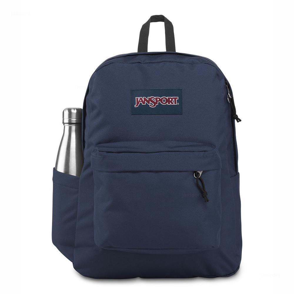 Navy JanSport SuperBreak® School Backpacks | US_JS072