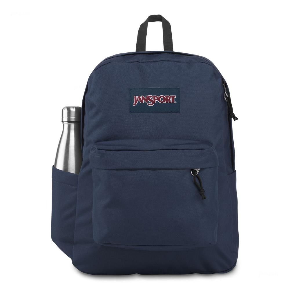 Navy JanSport SuperBreak® School Backpacks | US_JS449