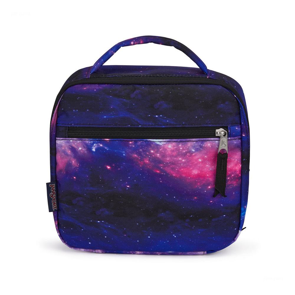 Navy / Pink JanSport LUNCH BREAK Lunch Bags | US_JS489