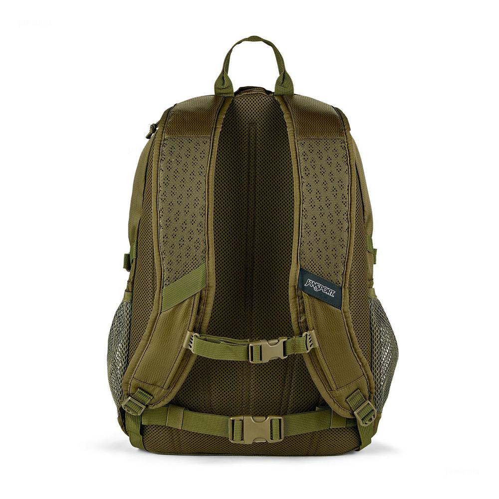 Olive JanSport Agave Hiking Backpacks | US_JS528