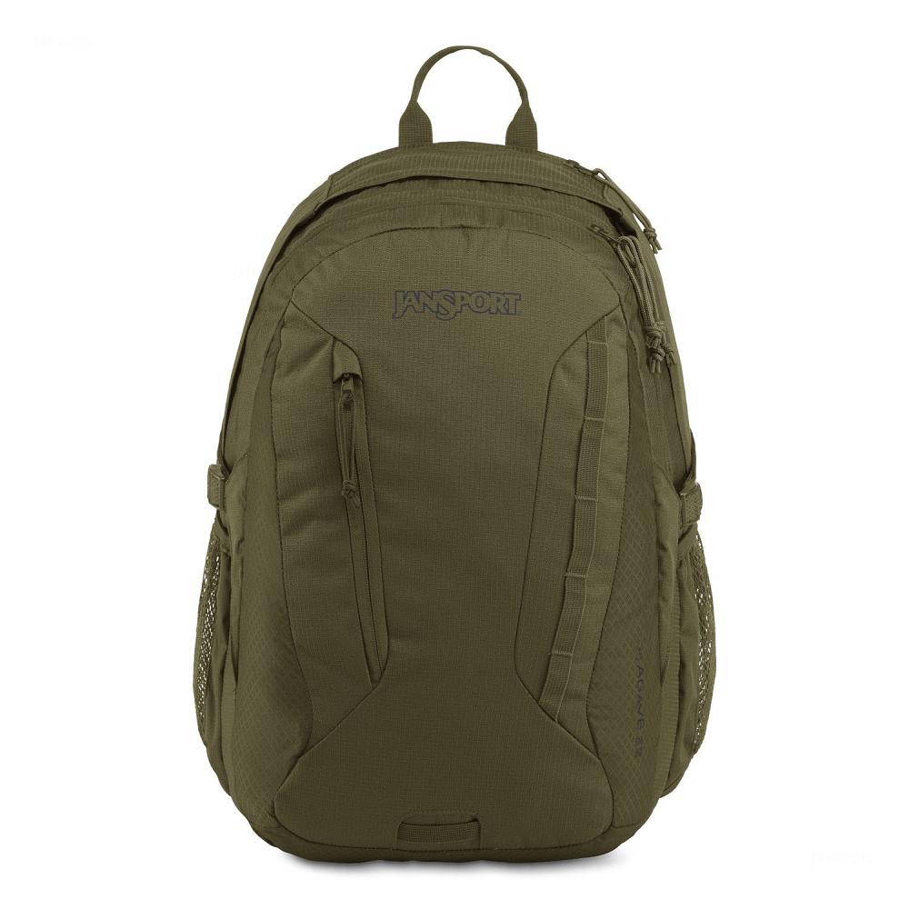 Olive JanSport Agave Hiking Backpacks | US_JS528