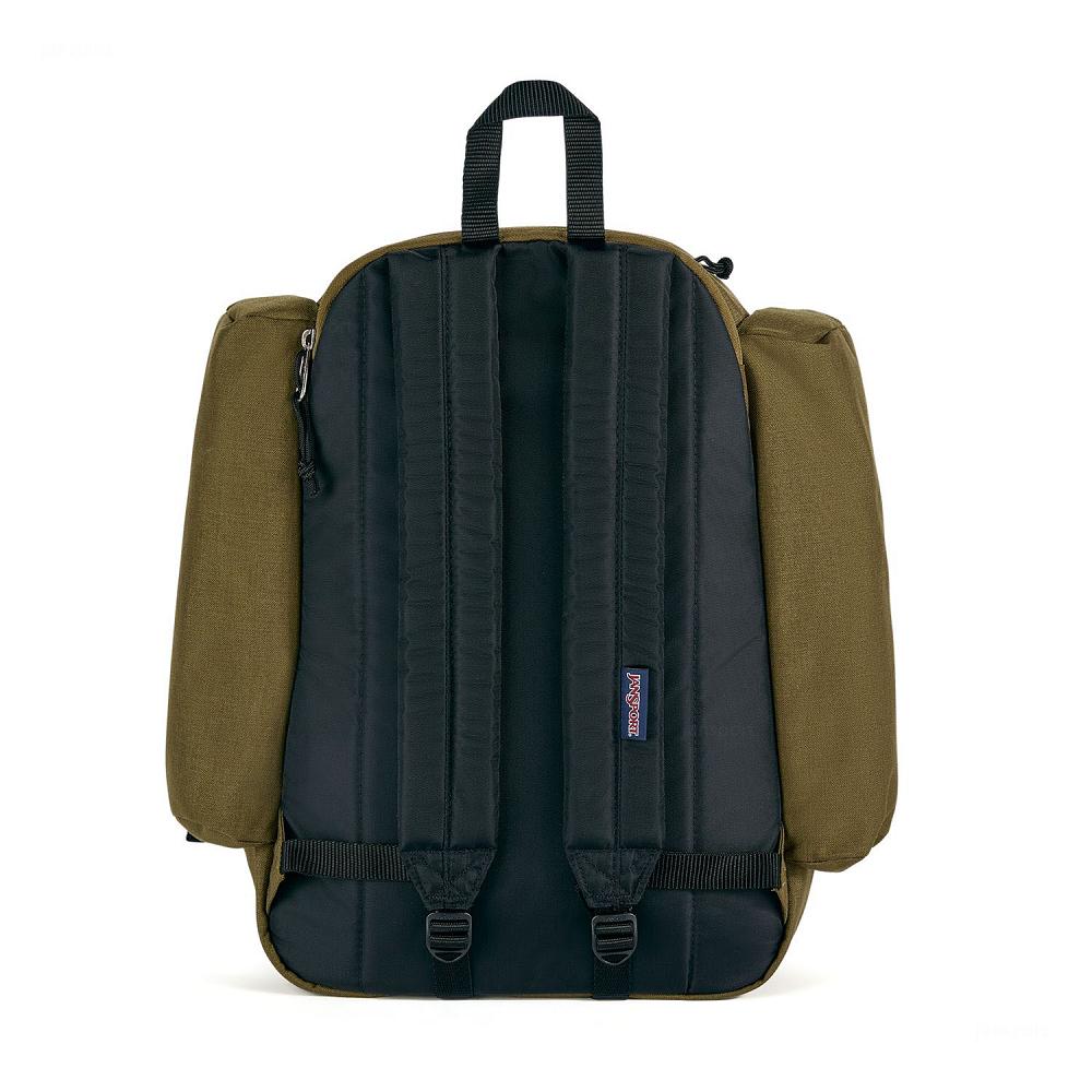 Olive JanSport Field Pack Laptop Backpacks | US_JS042