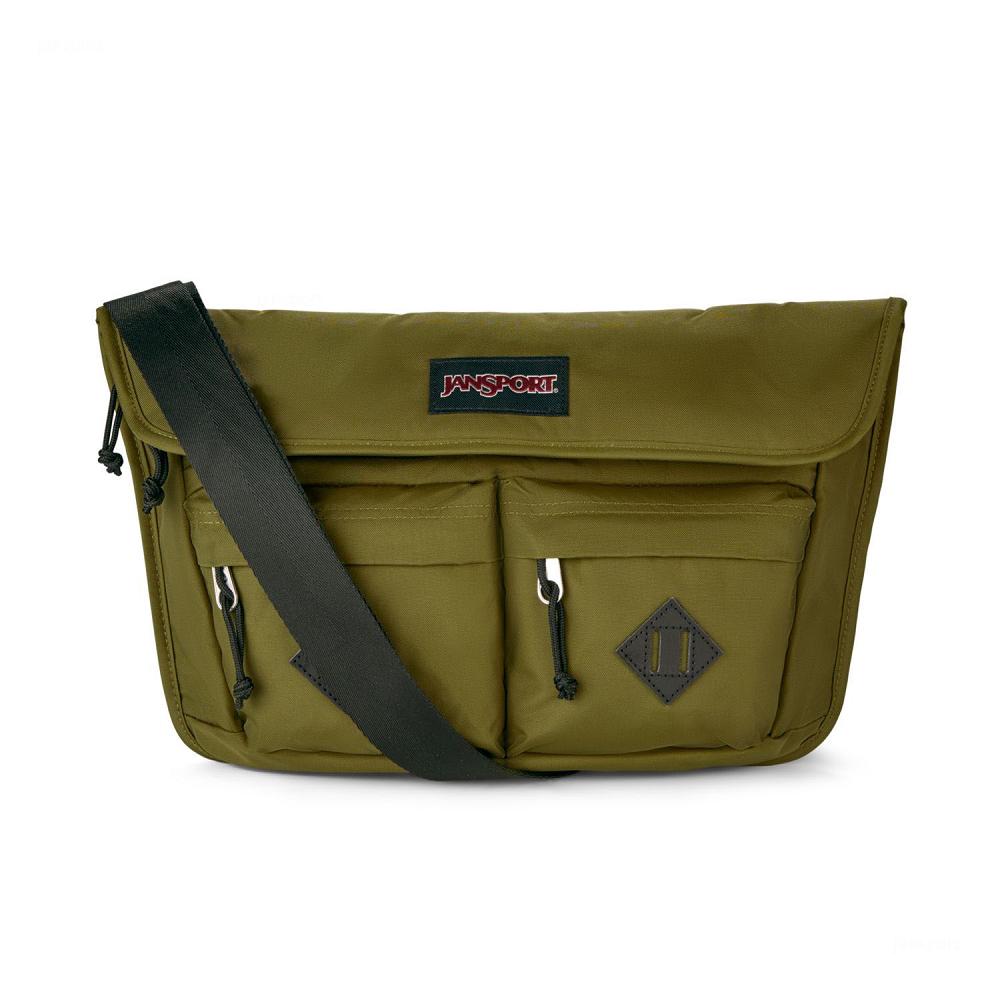 Olive JanSport Larimer Crossbody Bags | US_JS405