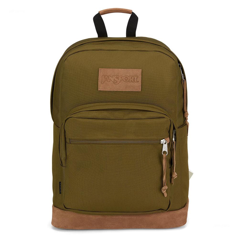 Olive JanSport Right Pack Premium School Backpacks | US_JS181