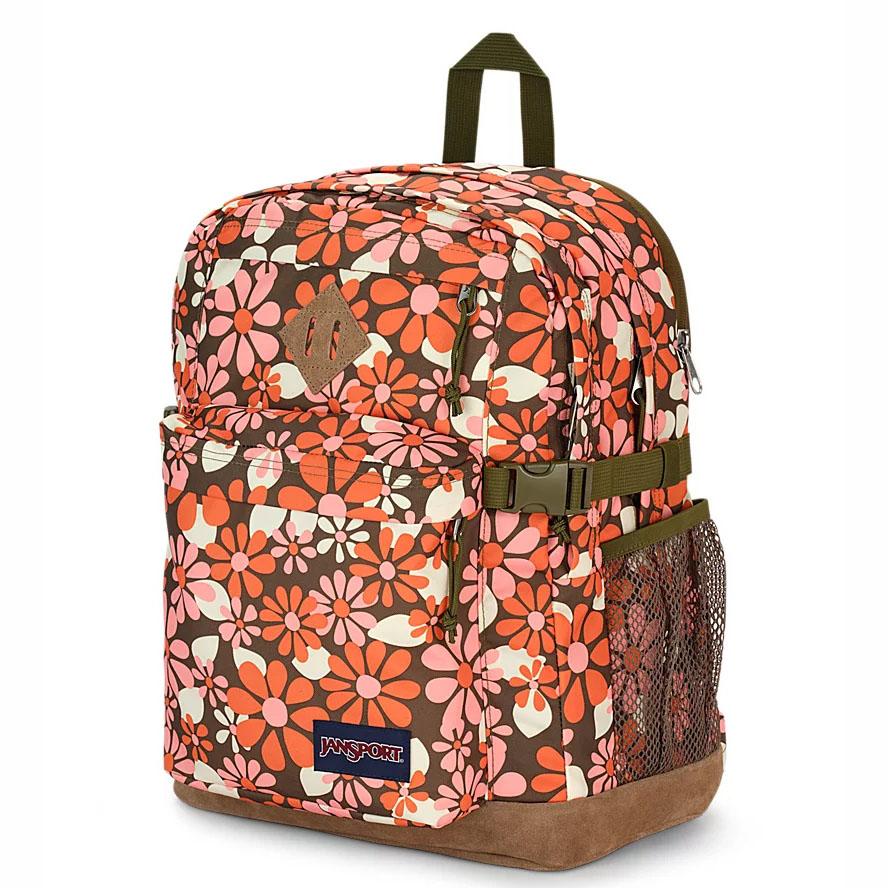 Orange JanSport SUEDE CAMPUS School Backpacks | US_JS177