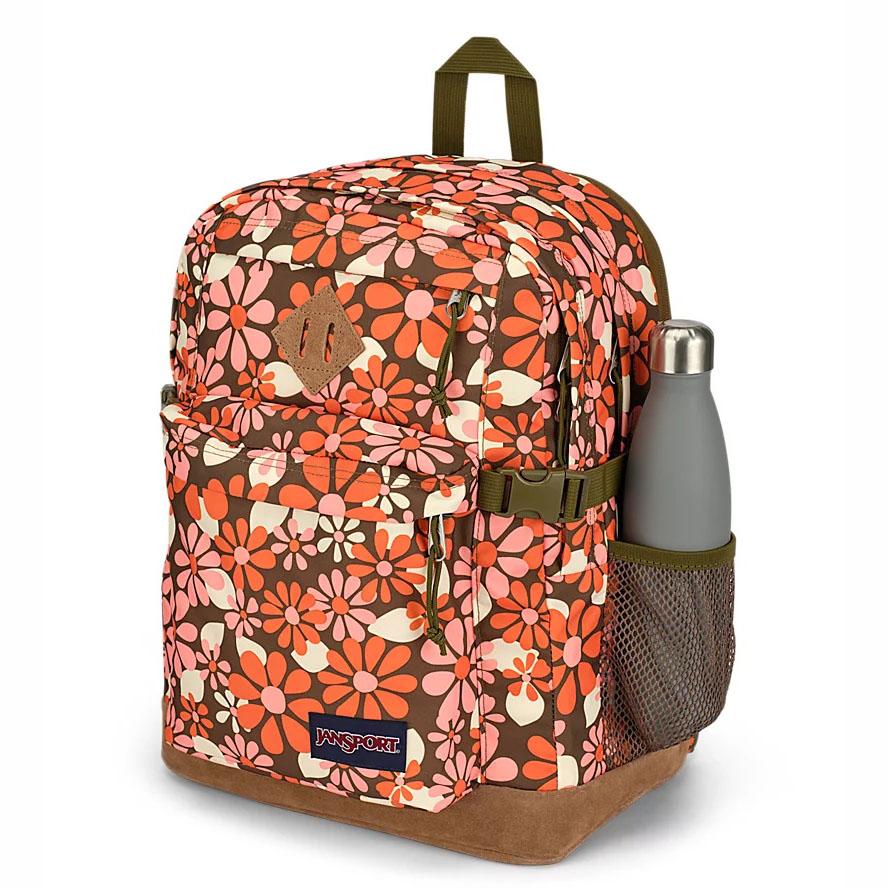 Orange JanSport SUEDE CAMPUS School Backpacks | US_JS177