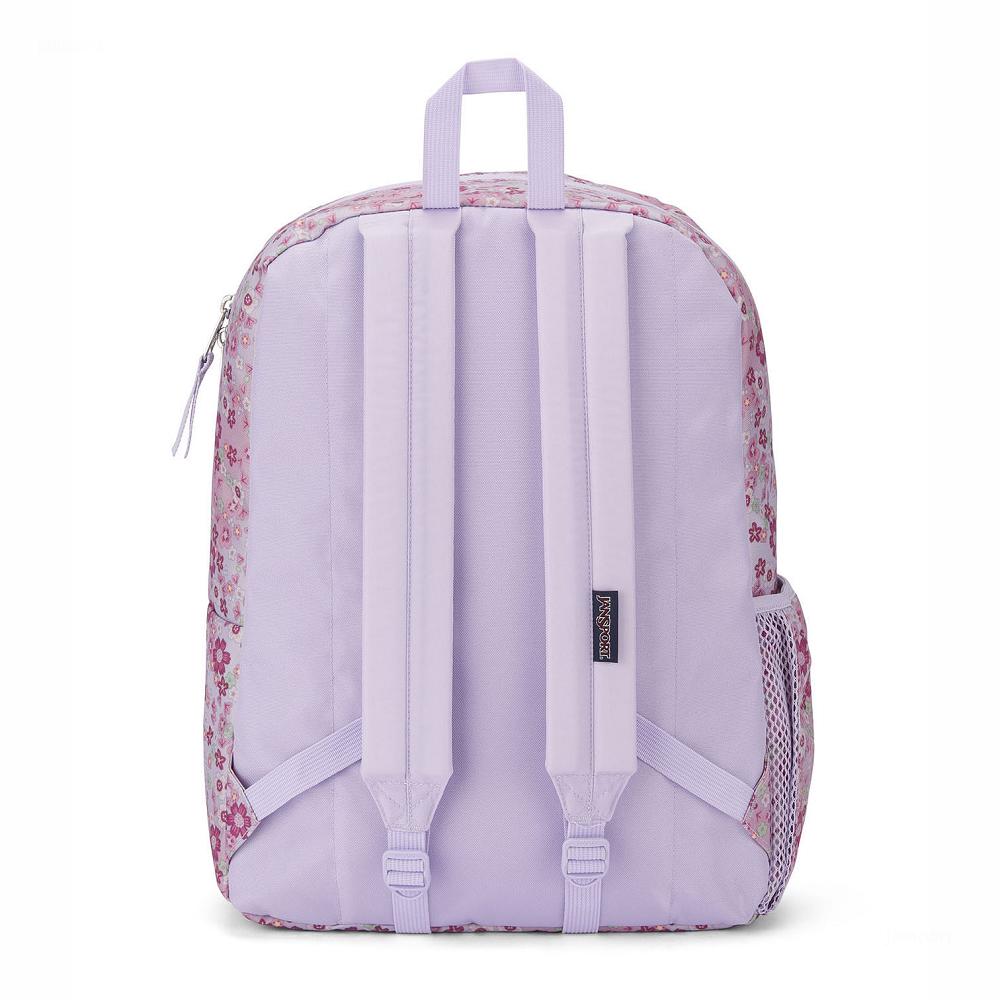 Pink JanSport CROSS TOWN School Backpacks | US_JS369