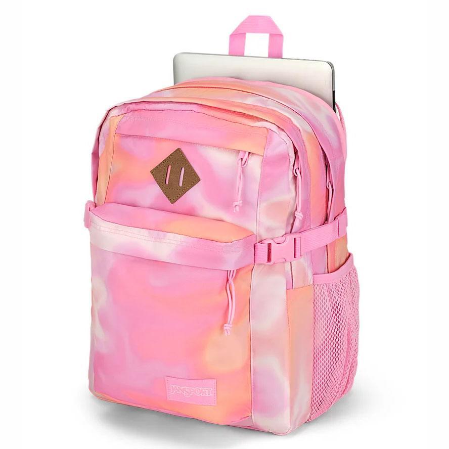 Pink JanSport Main Campus Laptop Backpacks | US_JS354