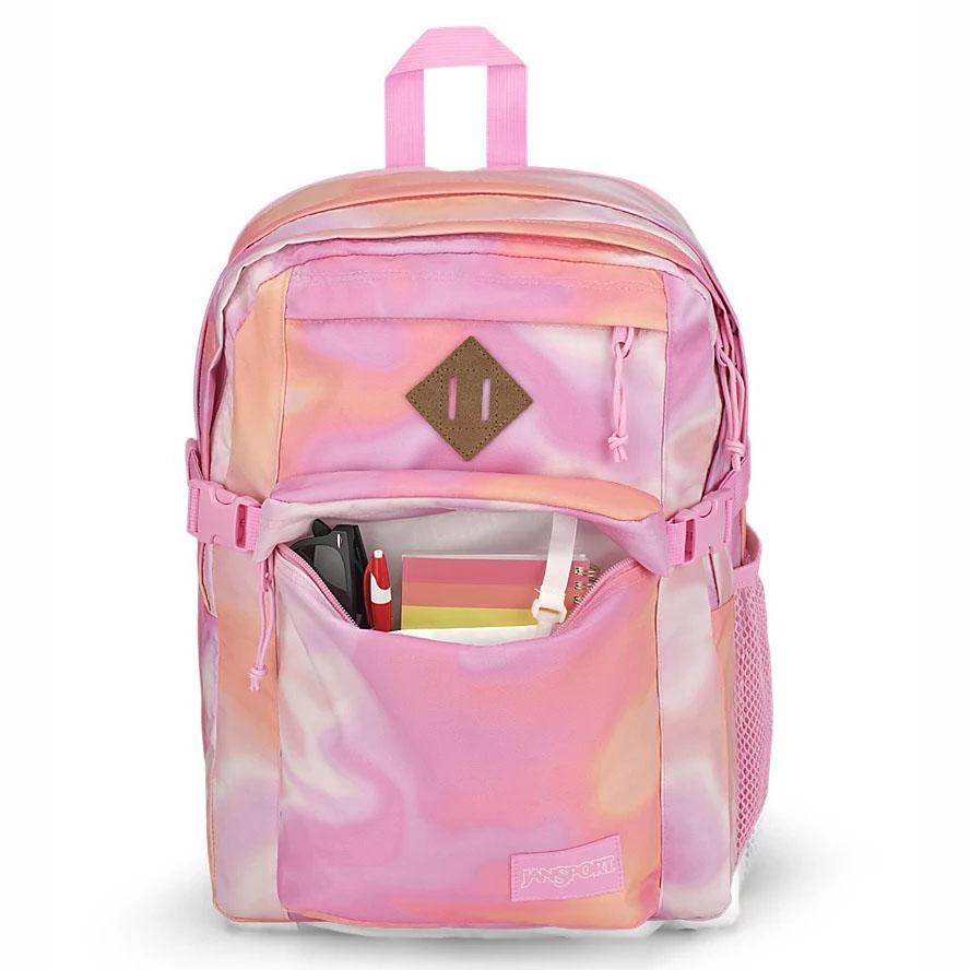 Pink JanSport Main Campus Laptop Backpacks | US_JS354