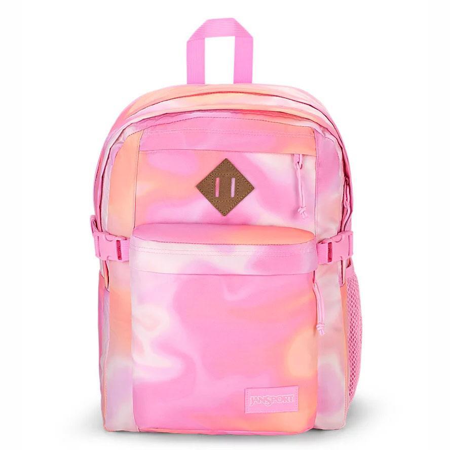 Pink JanSport Main Campus Laptop Backpacks | US_JS354