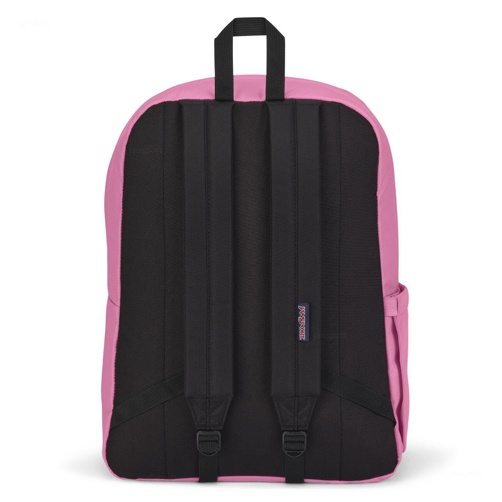 Pink JanSport SuperBreak® Plus Laptop Backpacks | US_JS155