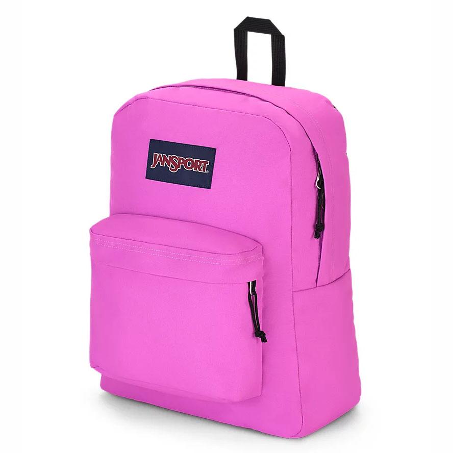 Pink JanSport SuperBreak® Plus Laptop Backpacks | US_JS447