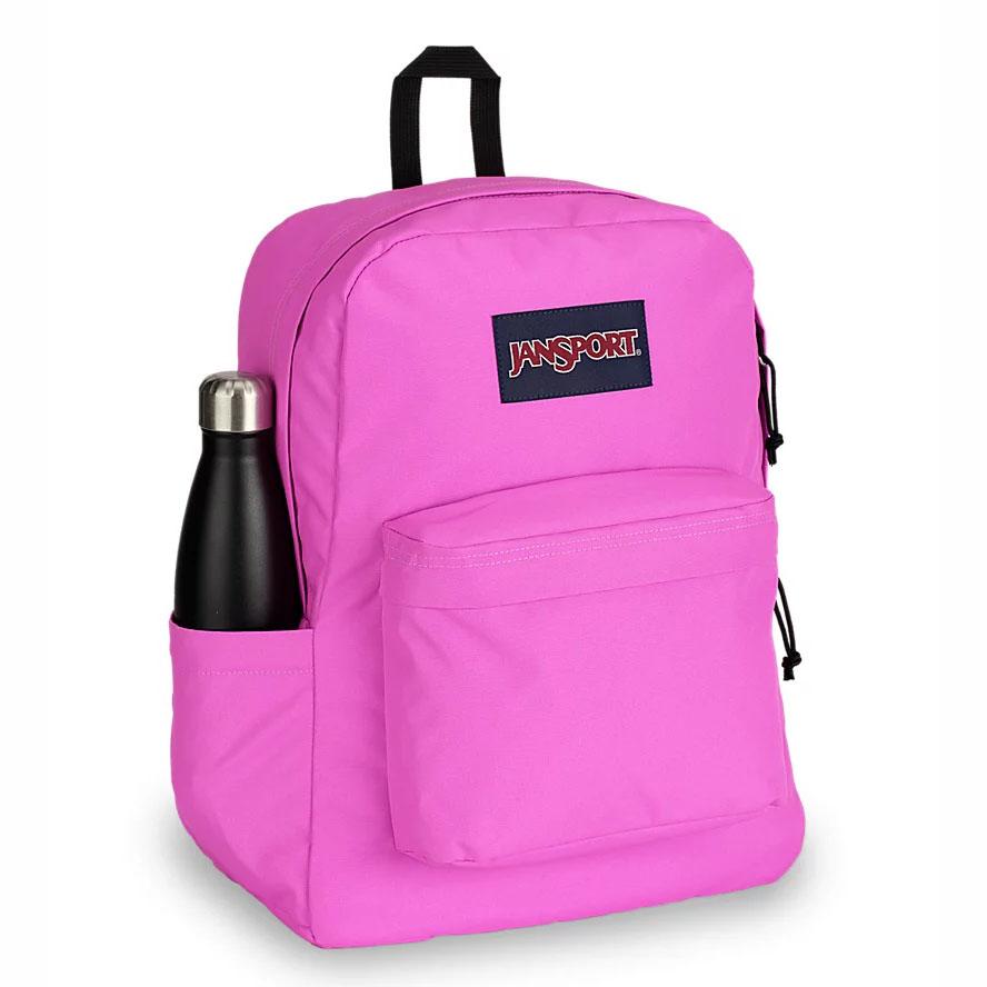 Pink JanSport SuperBreak® Plus Laptop Backpacks | US_JS447