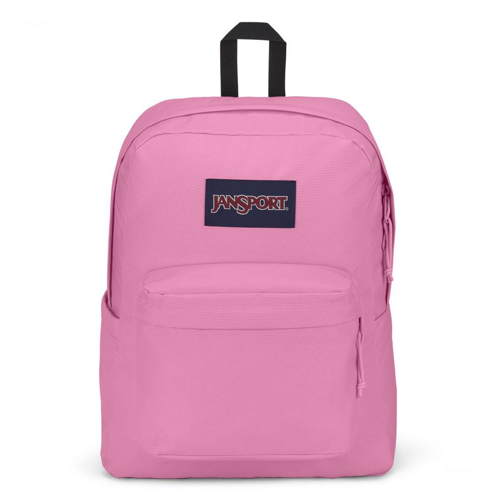 Pink JanSport SuperBreak® Plus School Backpacks | US_JS024