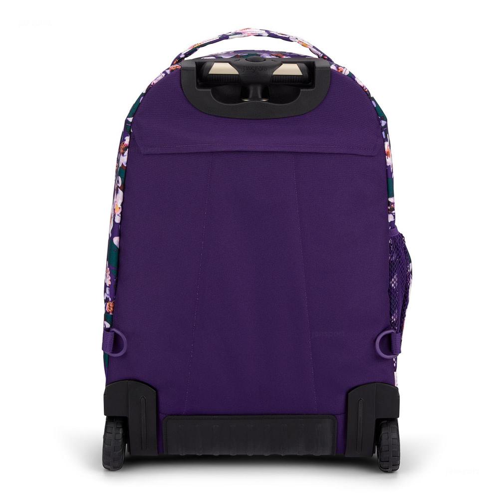 Purple JanSport Driver 8 Rolling Backpack | US_JS22B