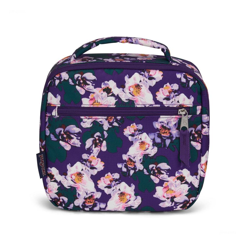 Purple JanSport LUNCH BREAK Lunch Bags | US_JS282