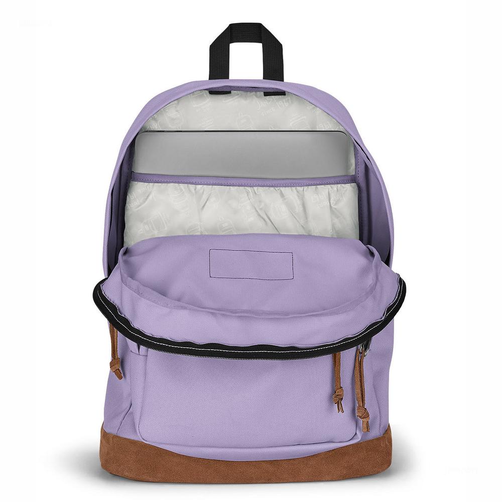 Purple JanSport Right Pack Laptop Backpacks | US_JS403