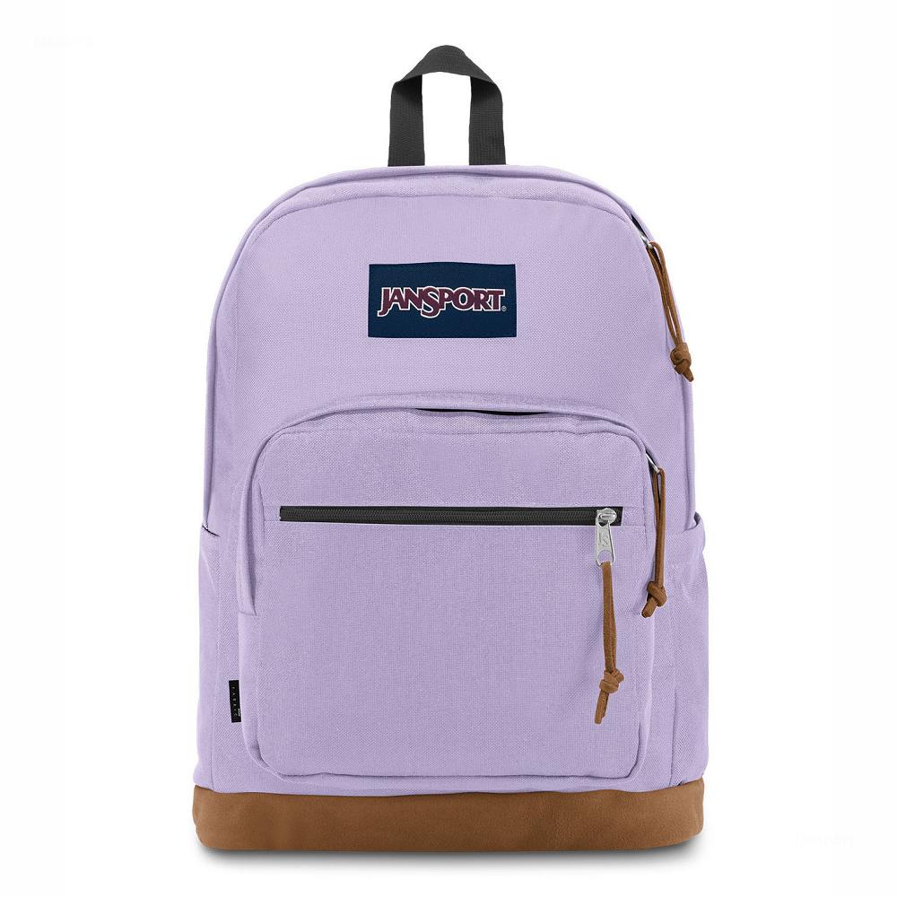 Purple JanSport Right Pack Laptop Backpacks | US_JS403