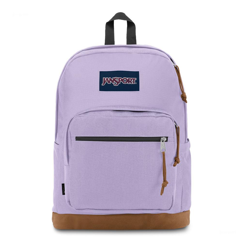 Purple JanSport Right Pack School Backpacks | US_JS045