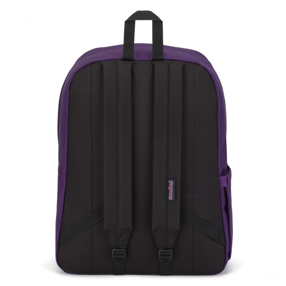 Purple JanSport SuperBreak® Plus Laptop Backpacks | US_JS519