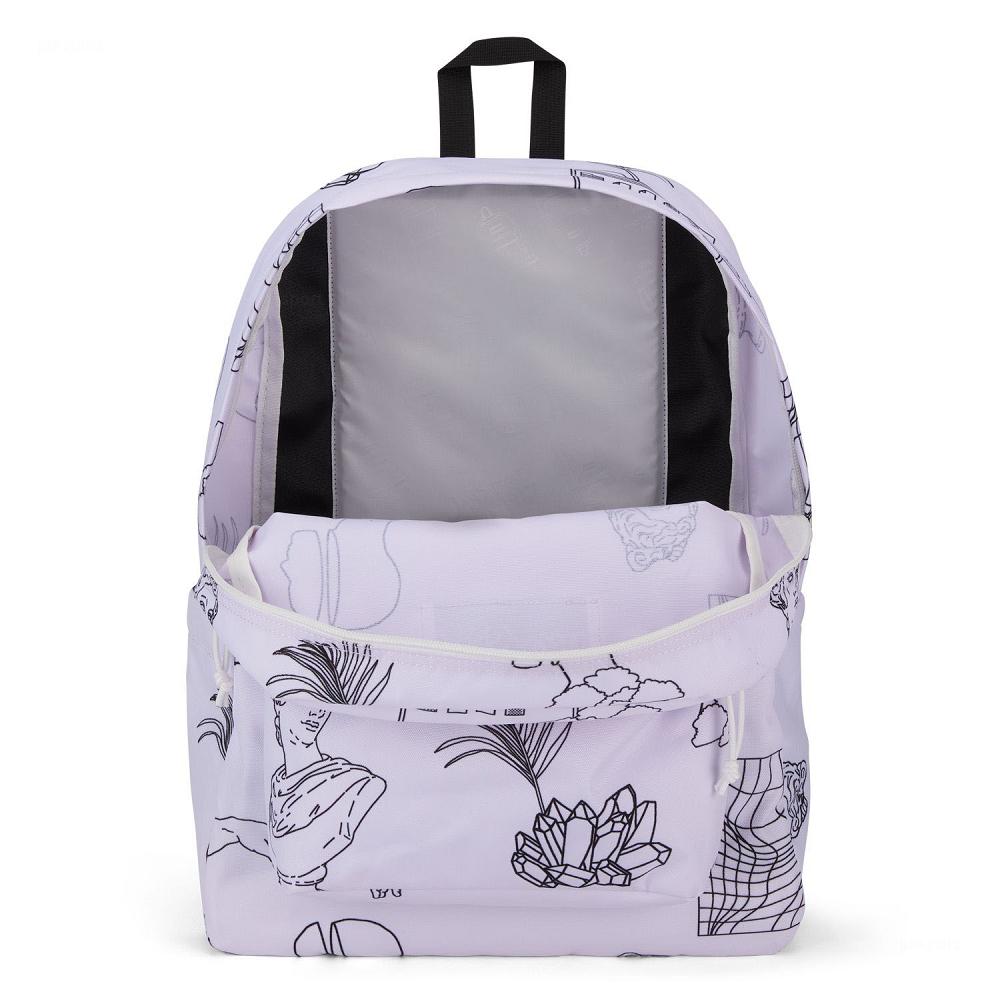 Purple JanSport SuperBreak® School Backpacks | US_JS425