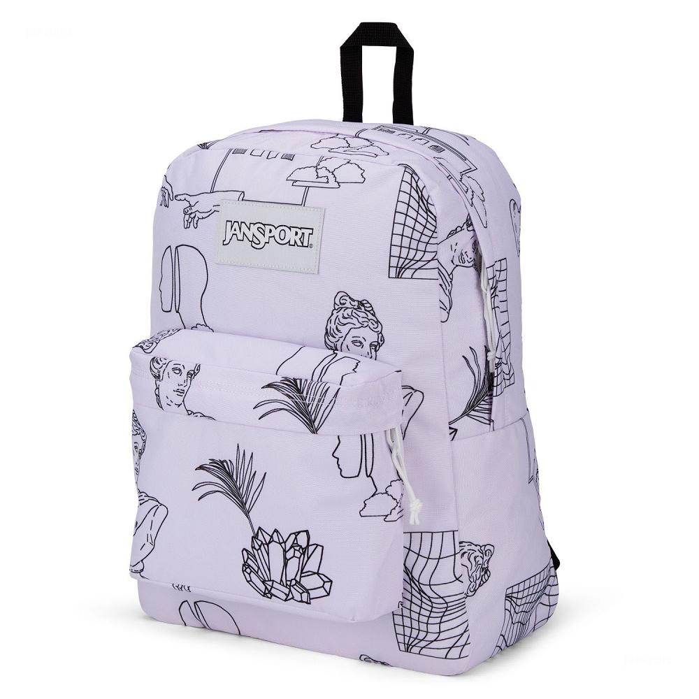 Purple JanSport SuperBreak® School Backpacks | US_JS425