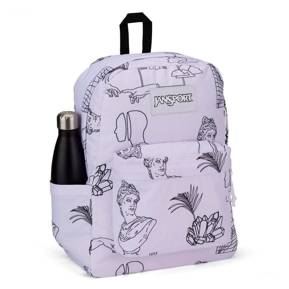 Purple JanSport SuperBreak® School Backpacks | US_JS425