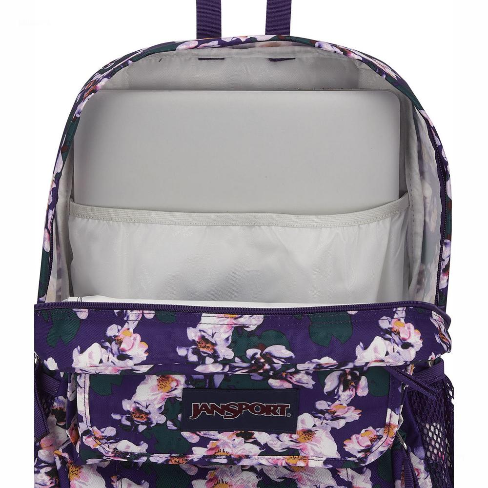 Purple JanSport UNION PACK Laptop Backpacks | US_JS431