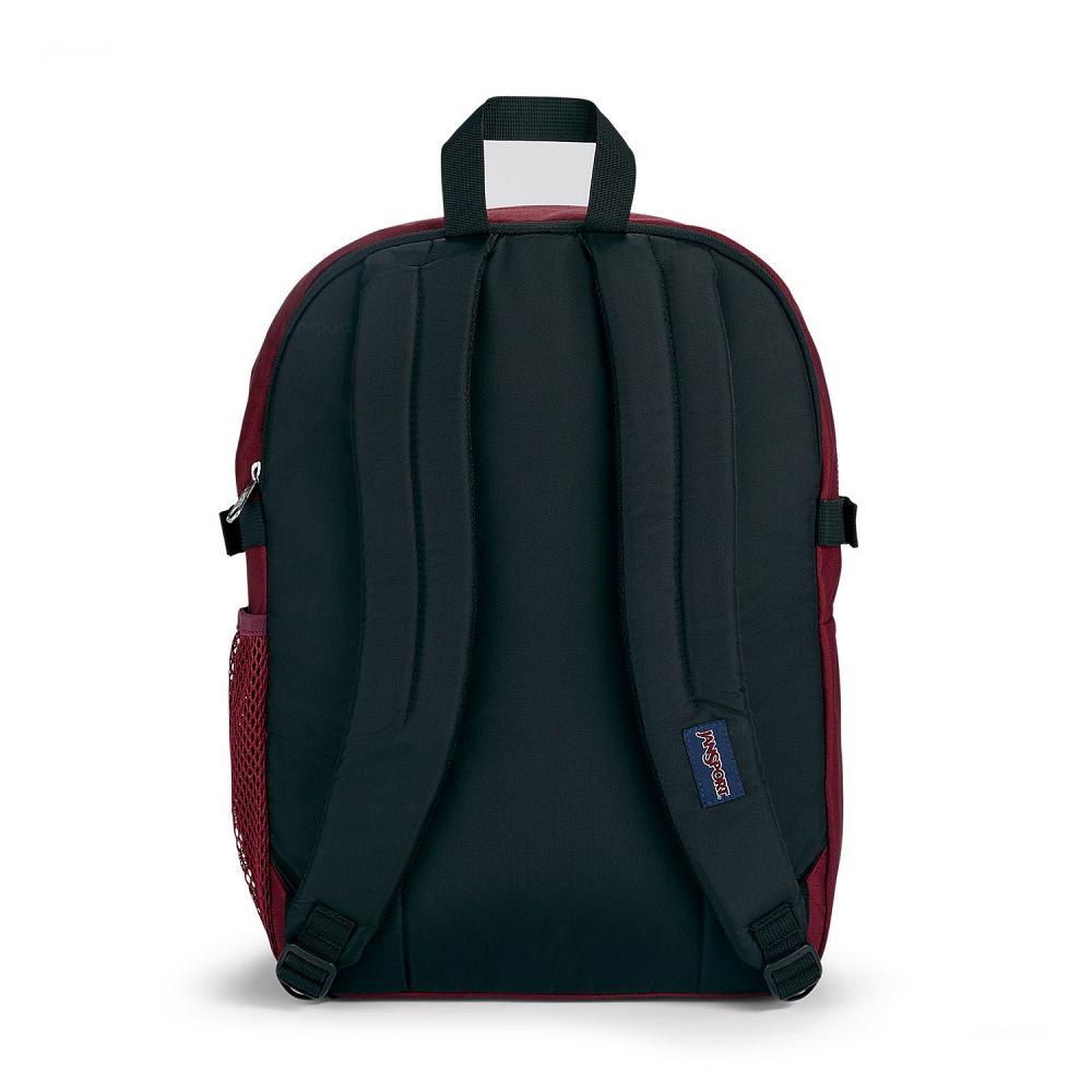 Red JanSport Main Campus Laptop Backpacks | US_JS548