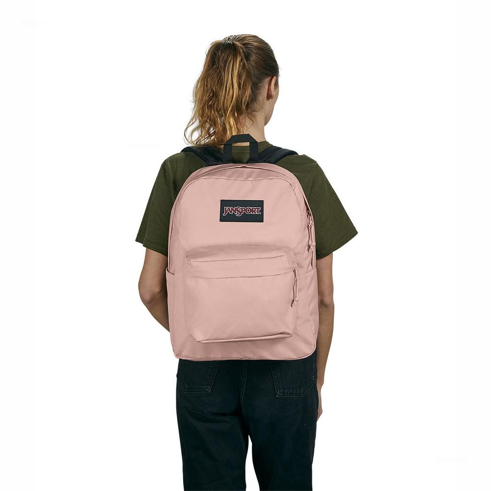 Rose JanSport SuperBreak® Plus Laptop Backpacks | US_JS359