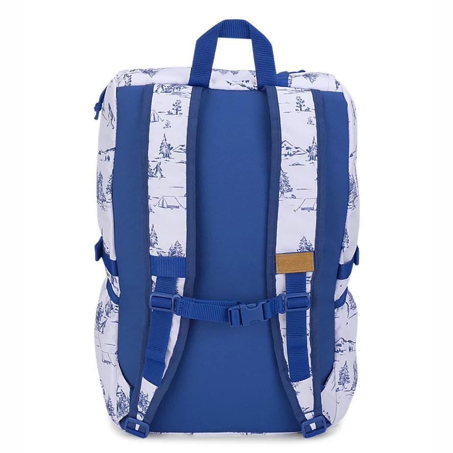 White / Blue JanSport Hatchet Hiking Backpacks | US_JS010