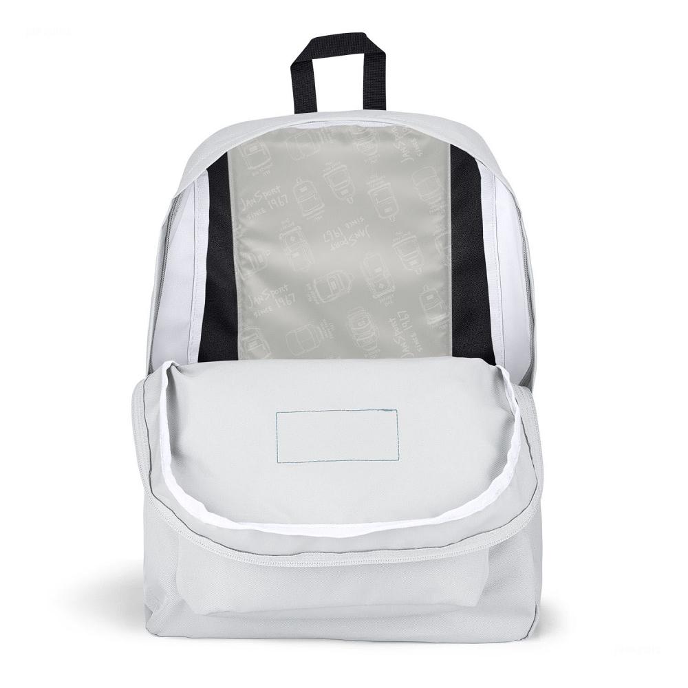 White JanSport SuperBreak® School Backpacks | US_JS380