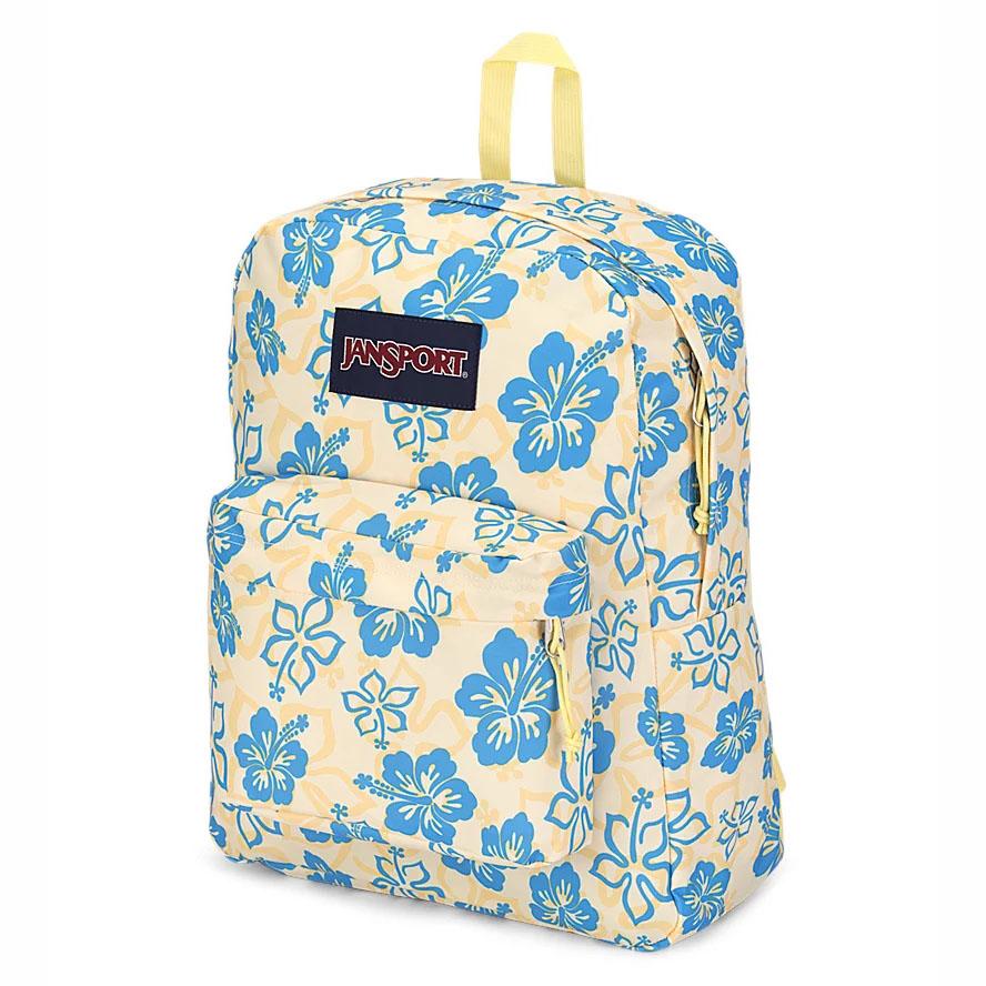 Yellow / Blue JanSport SuperBreak® School Backpacks | US_JS239