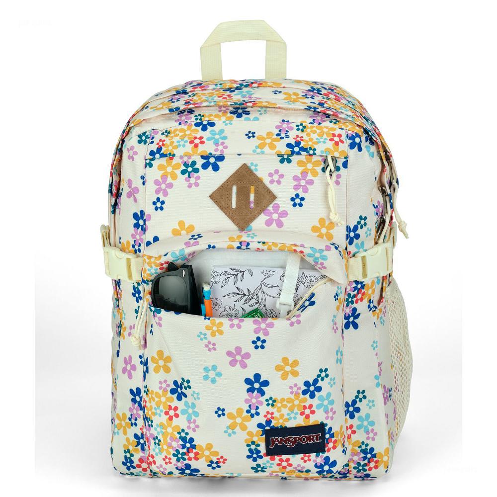 Yellow JanSport Main Campus School Backpacks | US_JS455