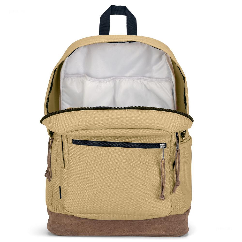 Yellow JanSport Right Pack Laptop Backpacks | US_JS265