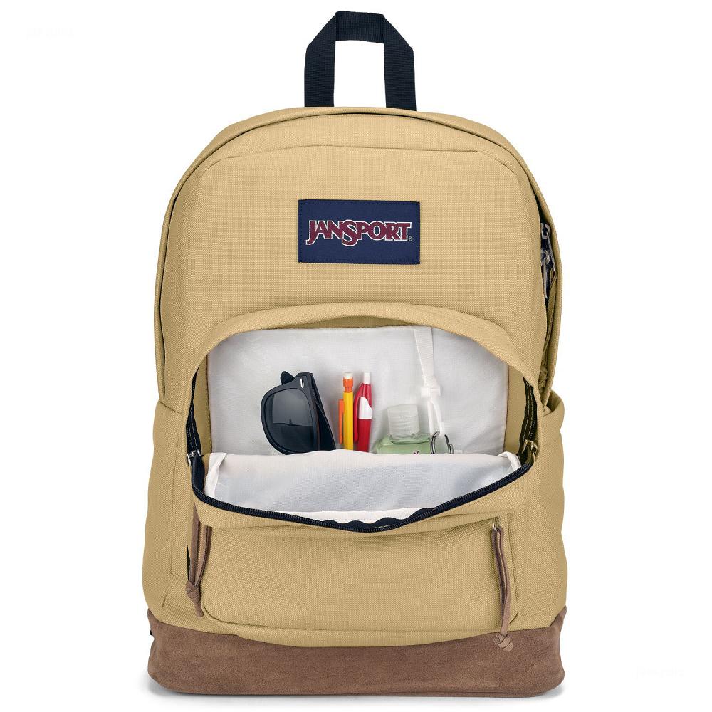 Yellow JanSport Right Pack Laptop Backpacks | US_JS265