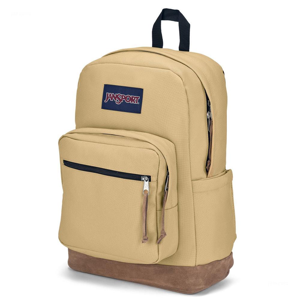 Yellow JanSport Right Pack Laptop Backpacks | US_JS265