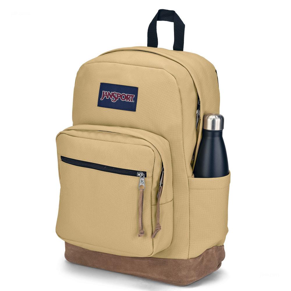 Yellow JanSport Right Pack Laptop Backpacks | US_JS265