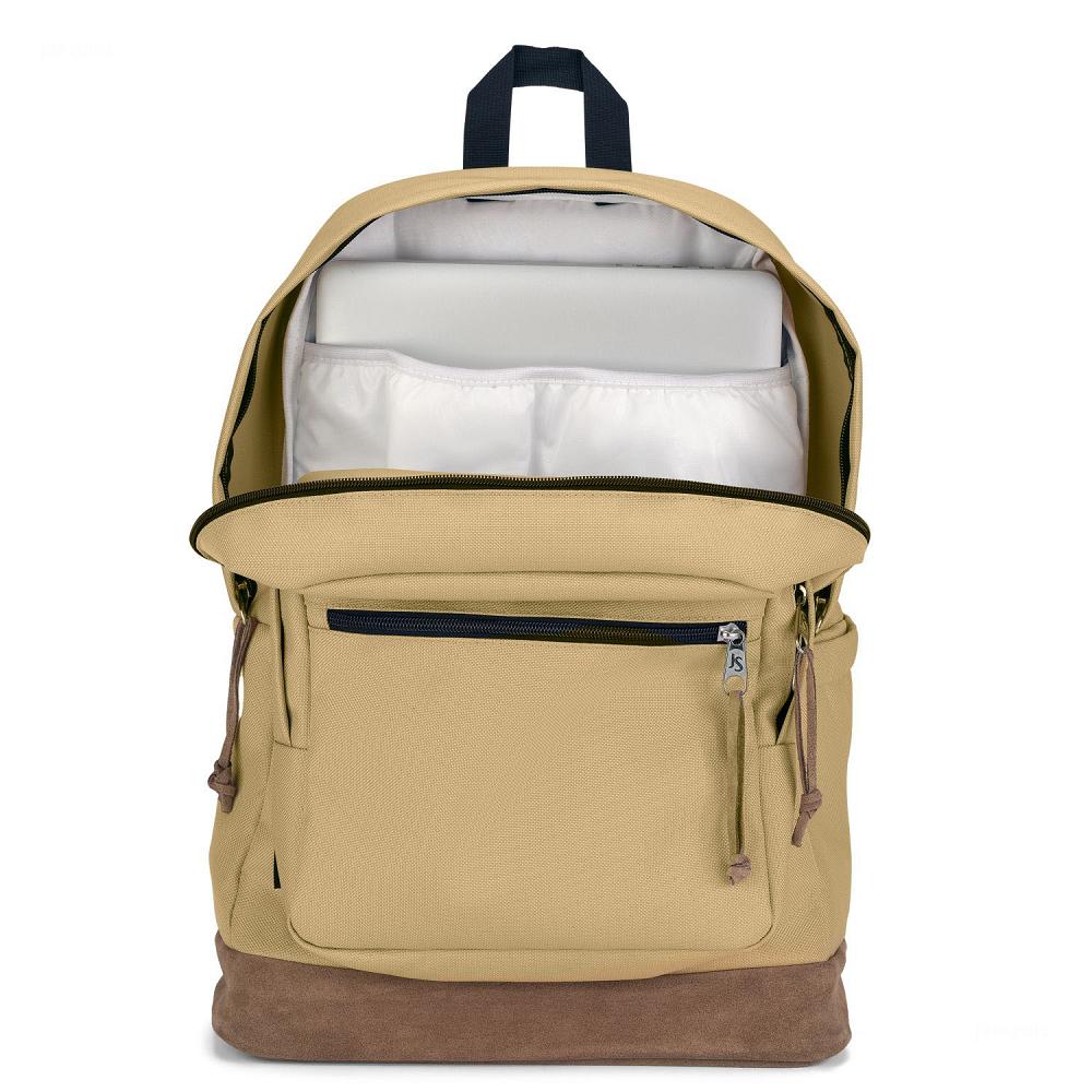 Yellow JanSport Right Pack Laptop Backpacks | US_JS265