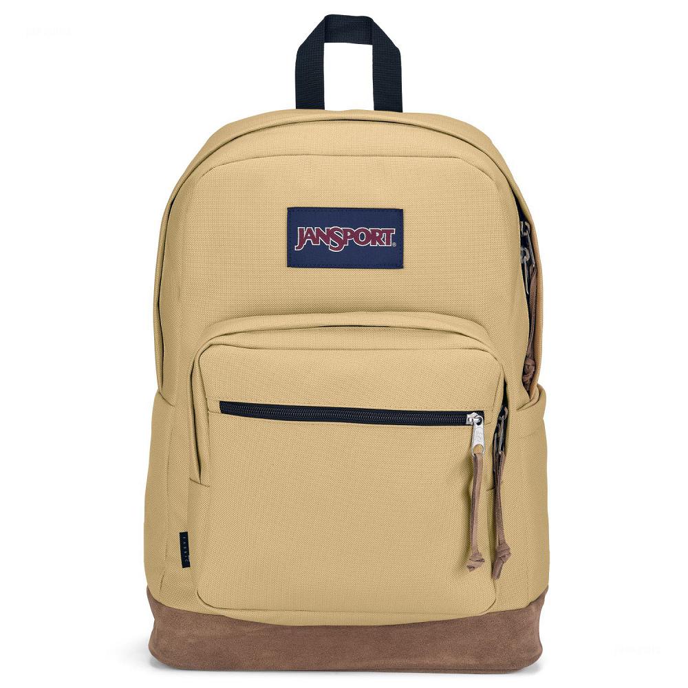 Yellow JanSport Right Pack Laptop Backpacks | US_JS265