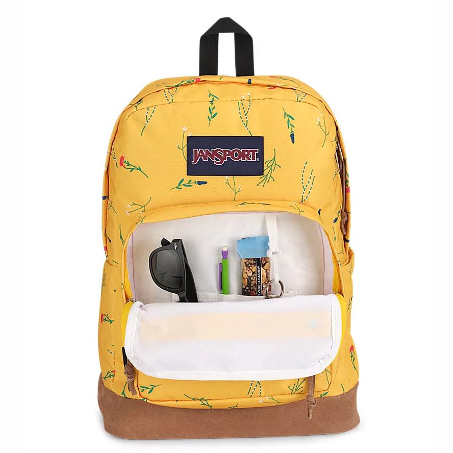 Yellow JanSport Right Pack School Backpacks | US_JS485