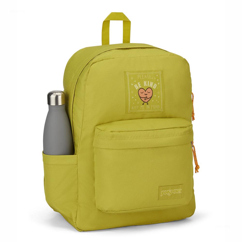 Yellow JanSport SUPERBREAK PLUS FX Laptop Backpacks | US_JS203