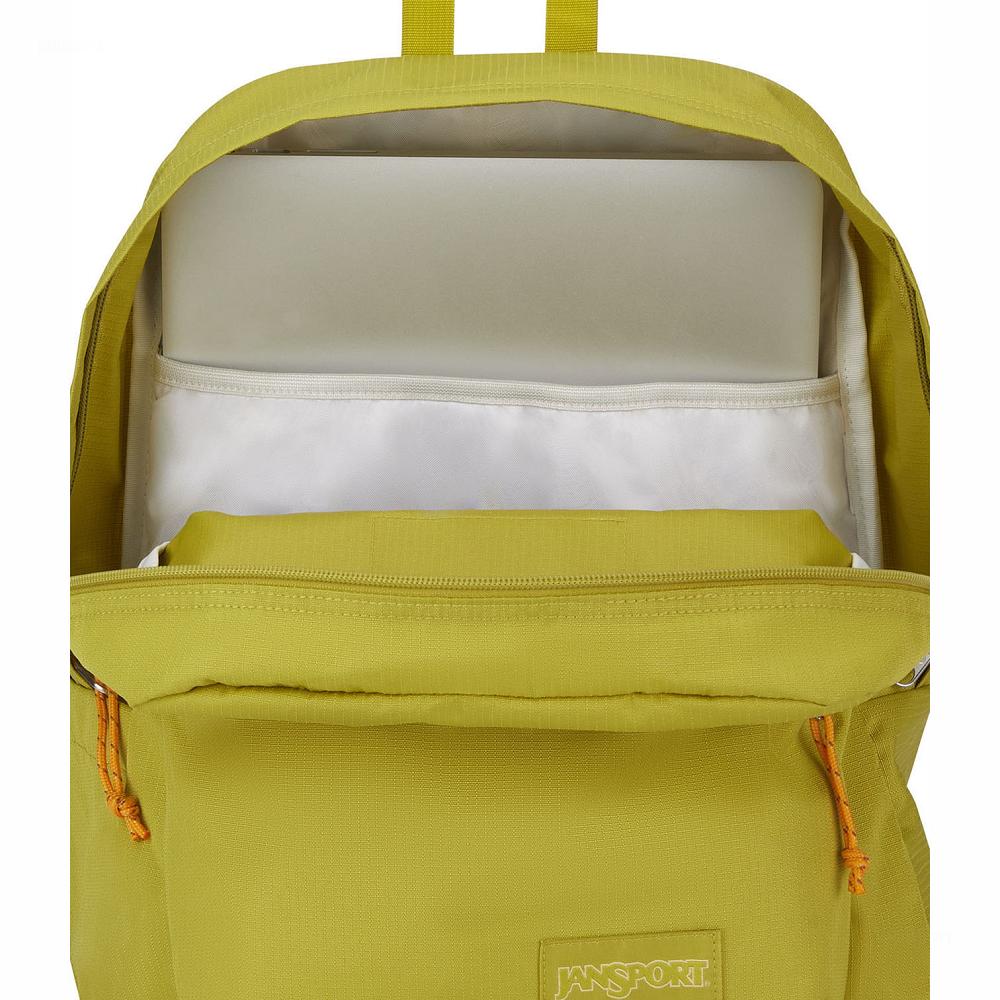 Yellow JanSport SUPERBREAK PLUS FX Laptop Backpacks | US_JS203