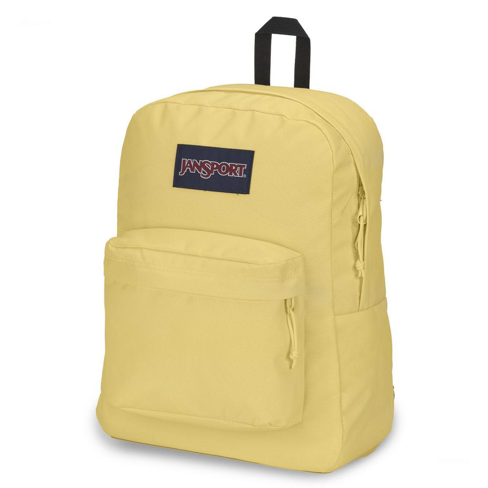 Yellow JanSport SuperBreak® Plus School Backpacks | US_JS509